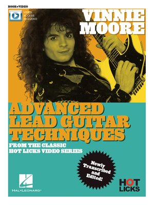 cover image of Vinnie Moore--Advanced Lead Guitar Techniques